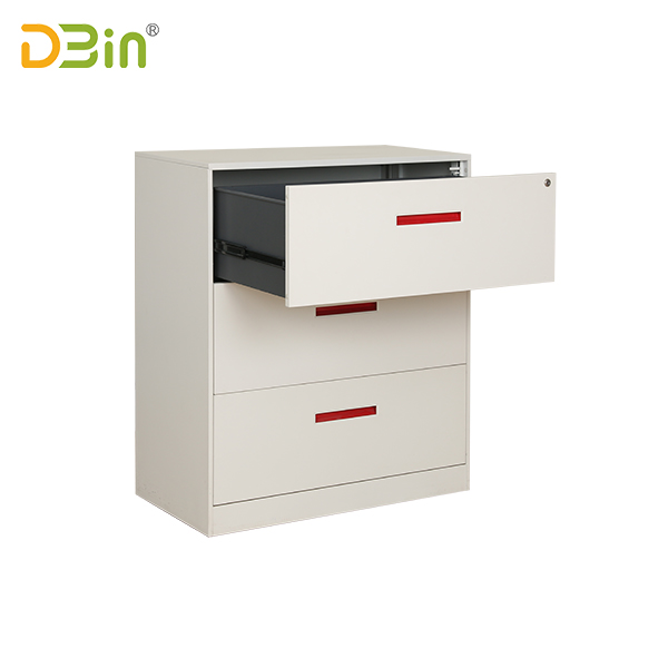 SB-X057-WH 3 drawer lateral file cabinet