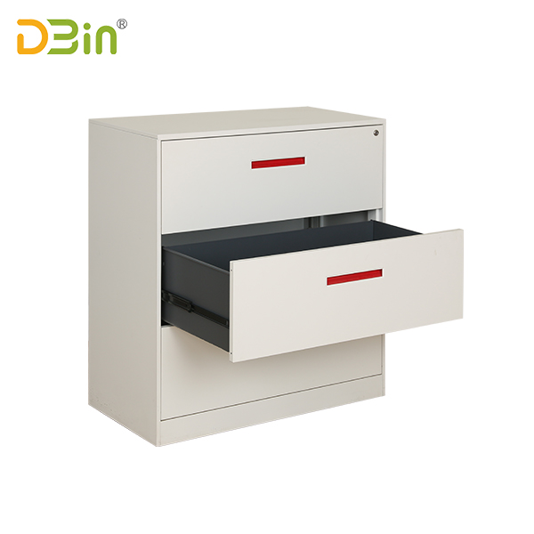 SB-X057-WH 3 drawer lateral file cabinet