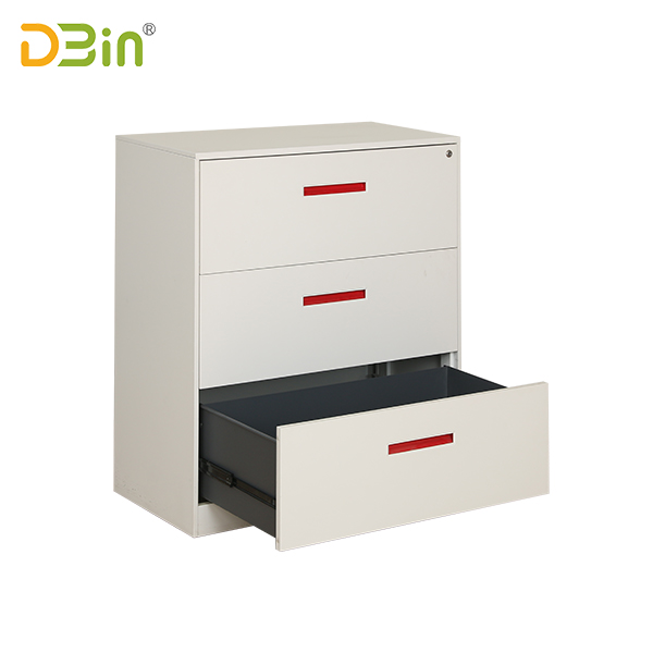 SB-X057-WH 3 drawer lateral file cabinet