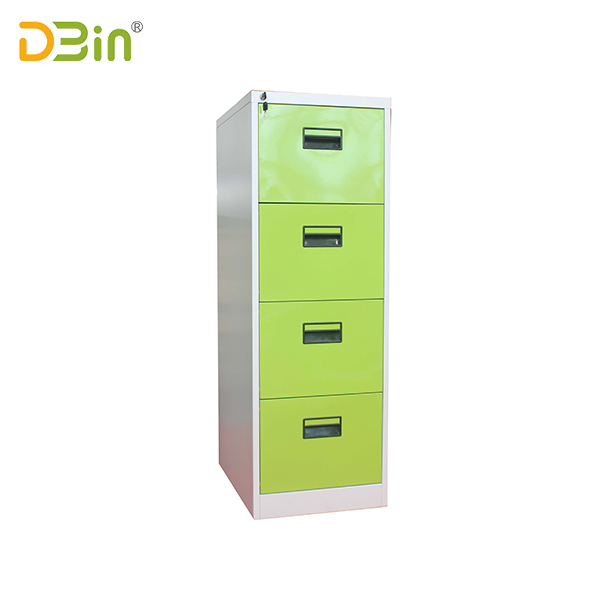 4 drawer vertical filing cabinet-handle type