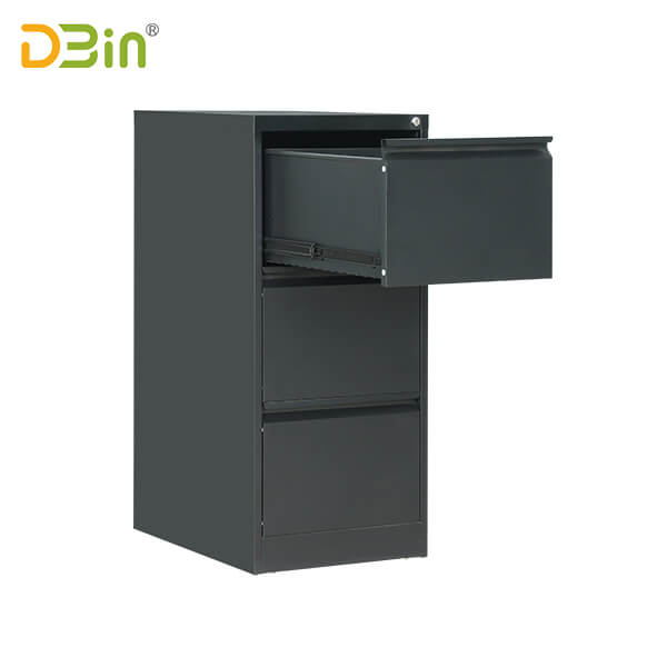 SB-X062-BK 3 drawer Vertical Filing cabinet