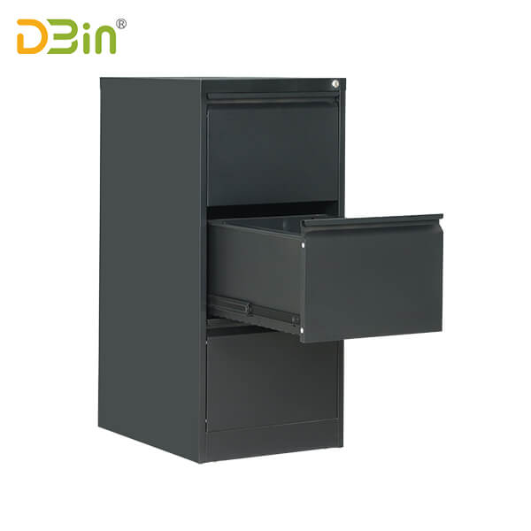 SB-X062-BK 3 drawer Vertical Filing cabinet