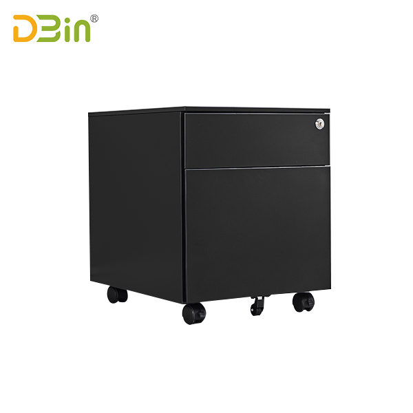 2 drawer Steel Mobile Pedestal 