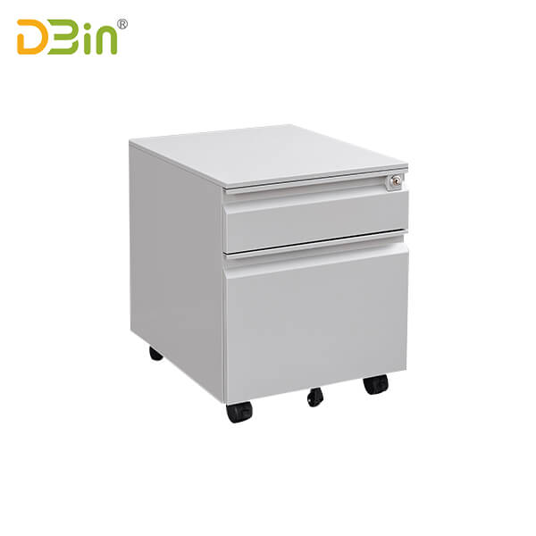 SB-X002-SL 2 drawer Steel Mobile Pedestal 