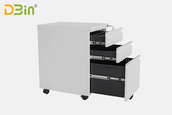 China Manufacturer Office Furniture Steel 3 Drawer Office Steel Filing Cabinet