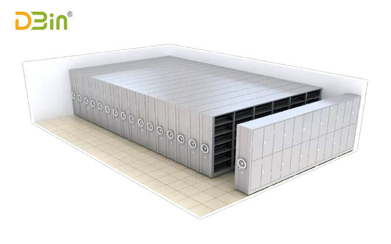 new design fully enclosed mobile shelving unit for office-DBin Office ...