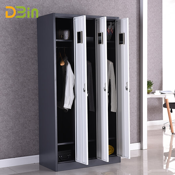 SB-X086 Three Door Steel Locker 