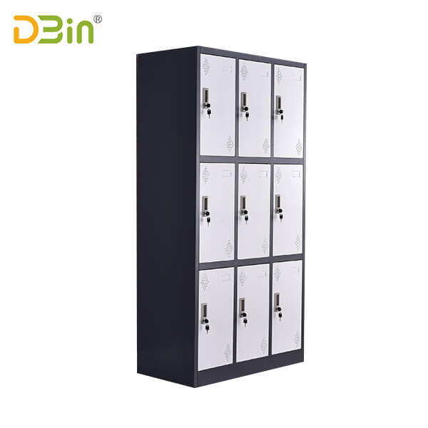 SB-X089 Nine Door Steel Locker 