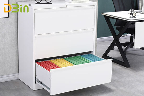 white 3 drawer lateral file cabinet wholesale for office