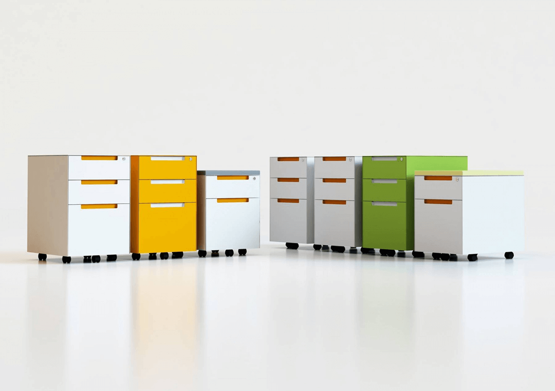 DBin steel office furniture pedestal wholesale