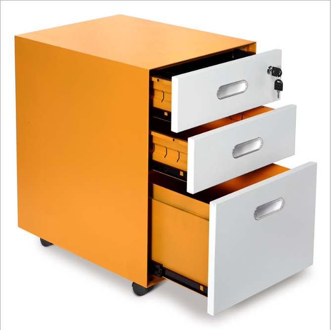 DBin fashion office furniture 3 drawer mobile pedestal