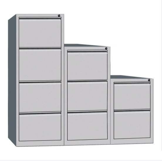 Steel Metal Office Furniture 4 Drawer Storage Vertical Filing Cabinet