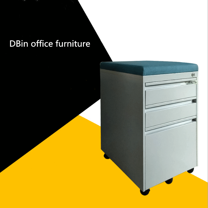 original custom 3 drawer office metal mobile pedestal