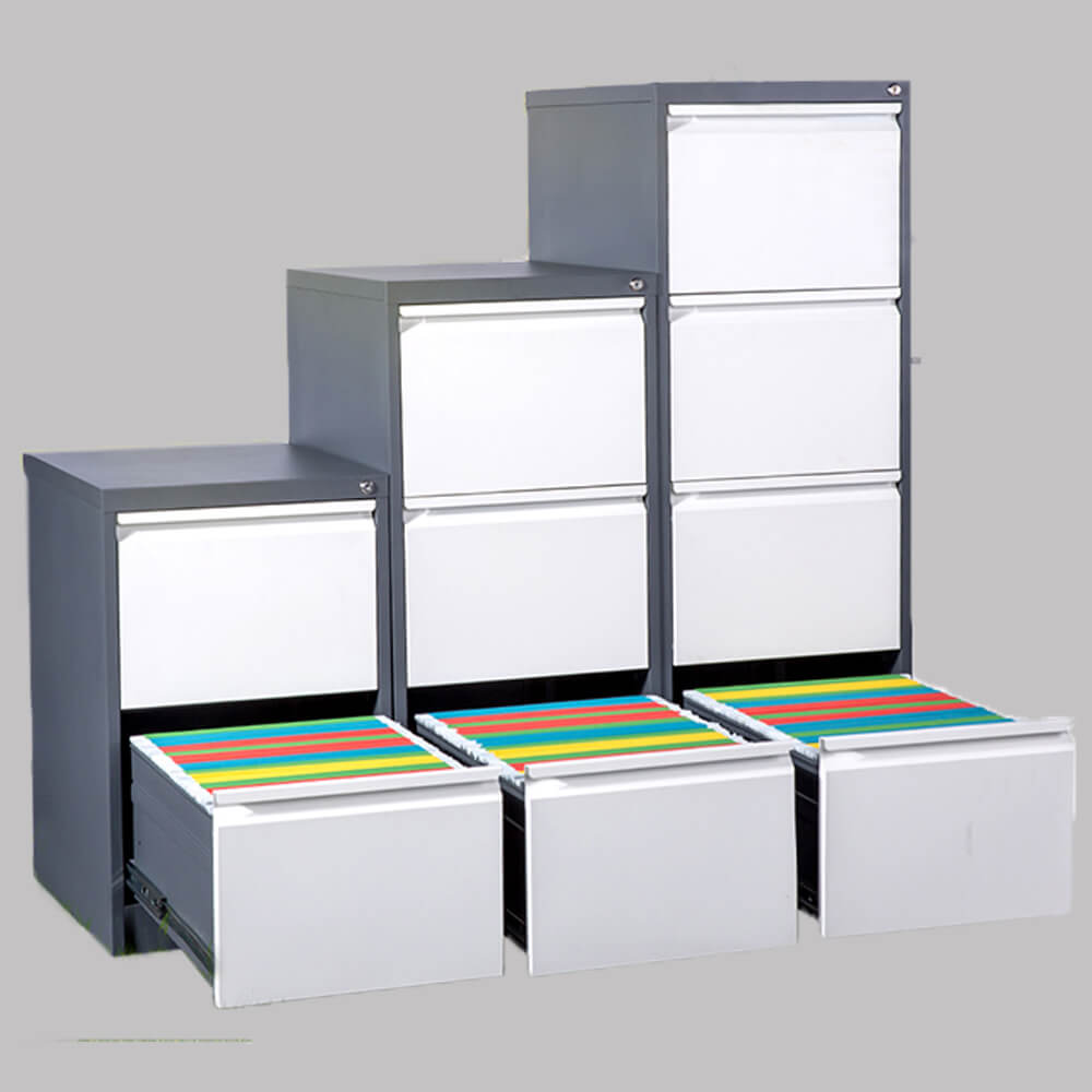china white 3 drawer filing cabinet supplier