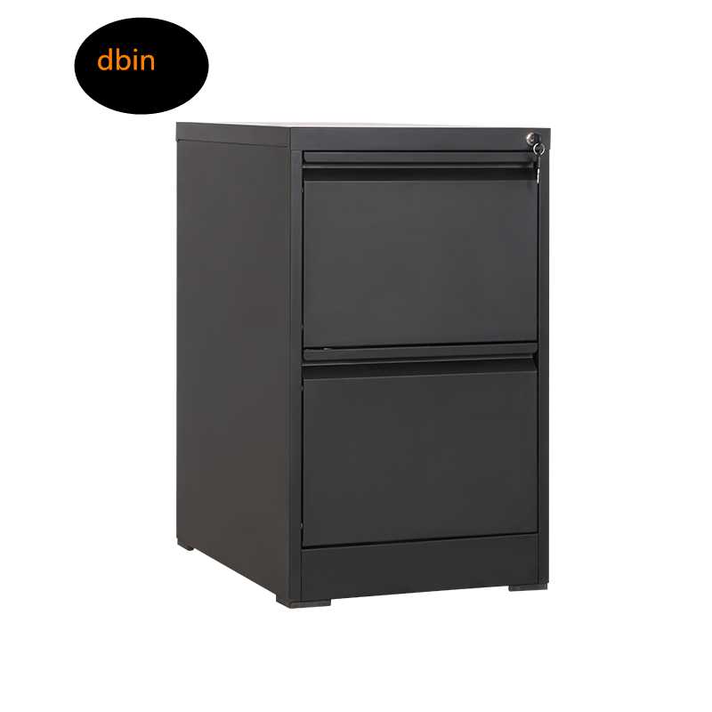 fireproof black 2 drawer filing cabinet manufacturer