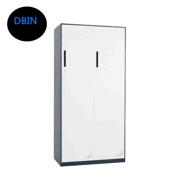 metal white 2 door school locker supplier