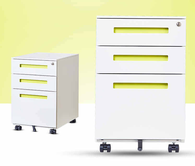 Best metal under desk pedestal 3 drawers manufacture