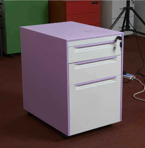 China custom under desk pedestal 3 drawers dealer