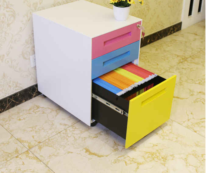 New design pedestal file cabinet