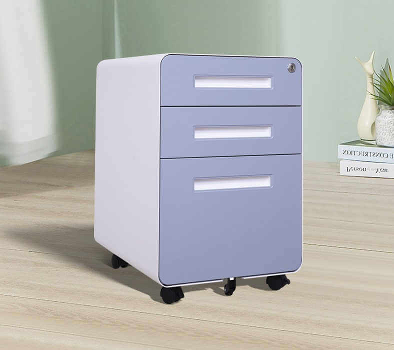 china high quality under desk pedestal 3 drawers supplier