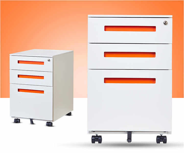 china high quality under desk pedestal 3 drawers