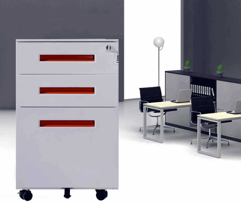 metal mobile pedestal file cabinet factory