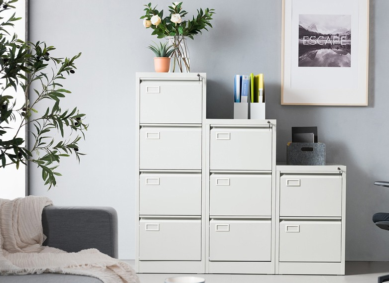 new design white 3 drawer filing cabinet supplier