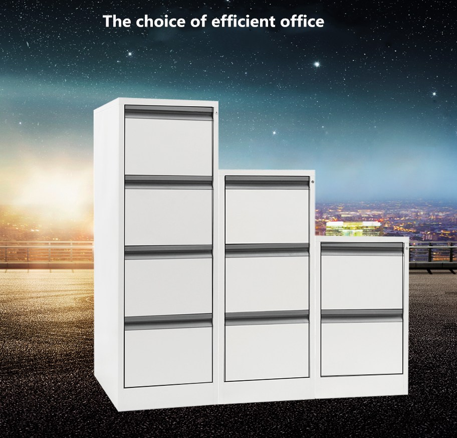 steel 2d1f colorful filing cabinet supplier
