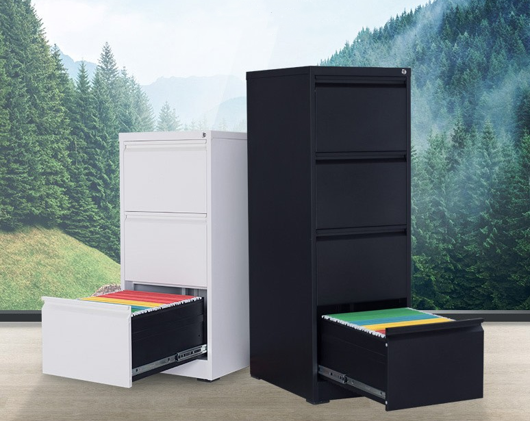 steel 3 drawer filing cabinet factory