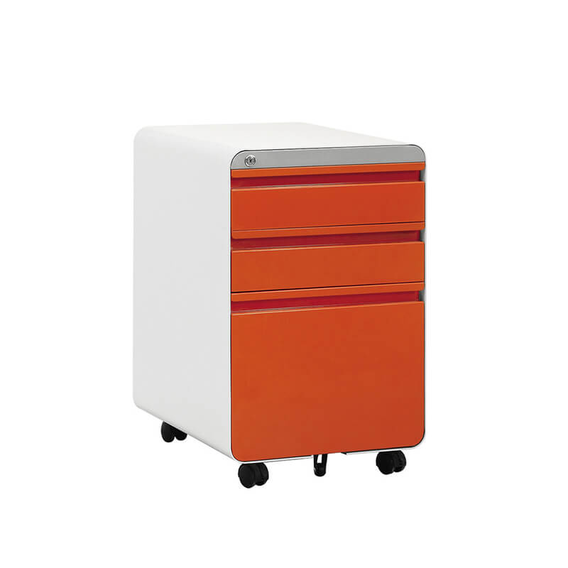 steel 3 drawer mobile pedestal manufacturer