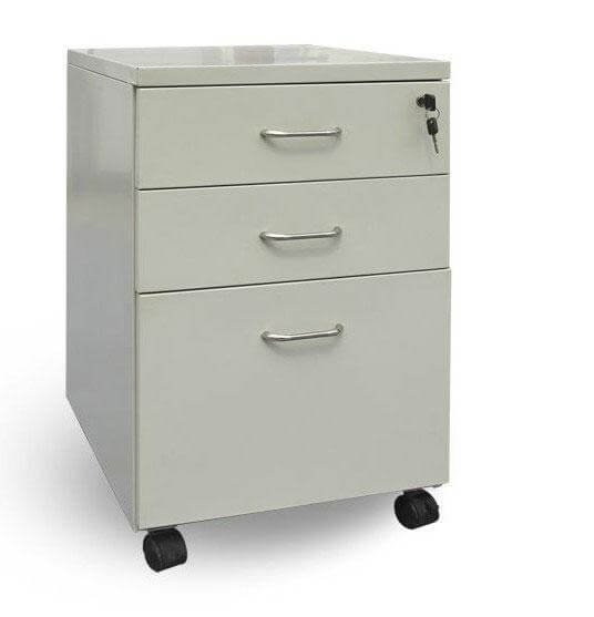 metal 3 drawer mobile pedestal factory