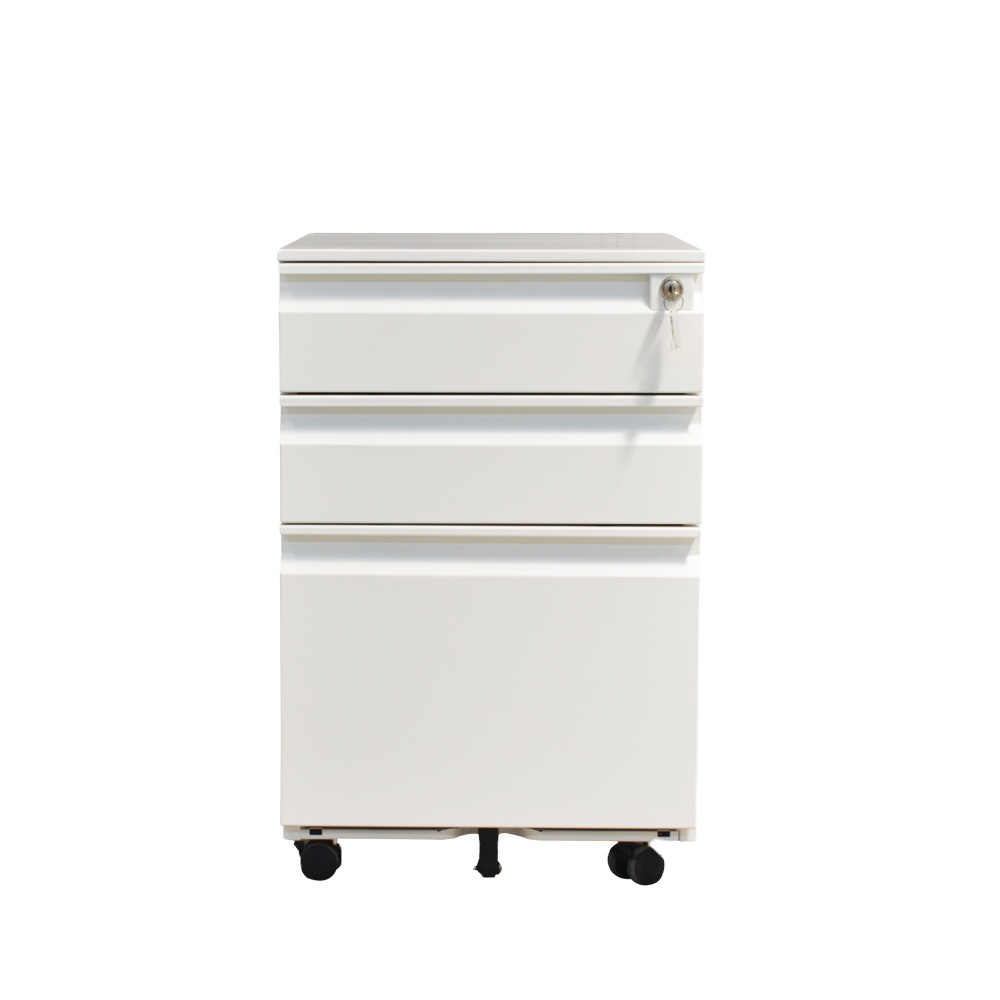 china steel 3 drawer mobile pedestal for storage