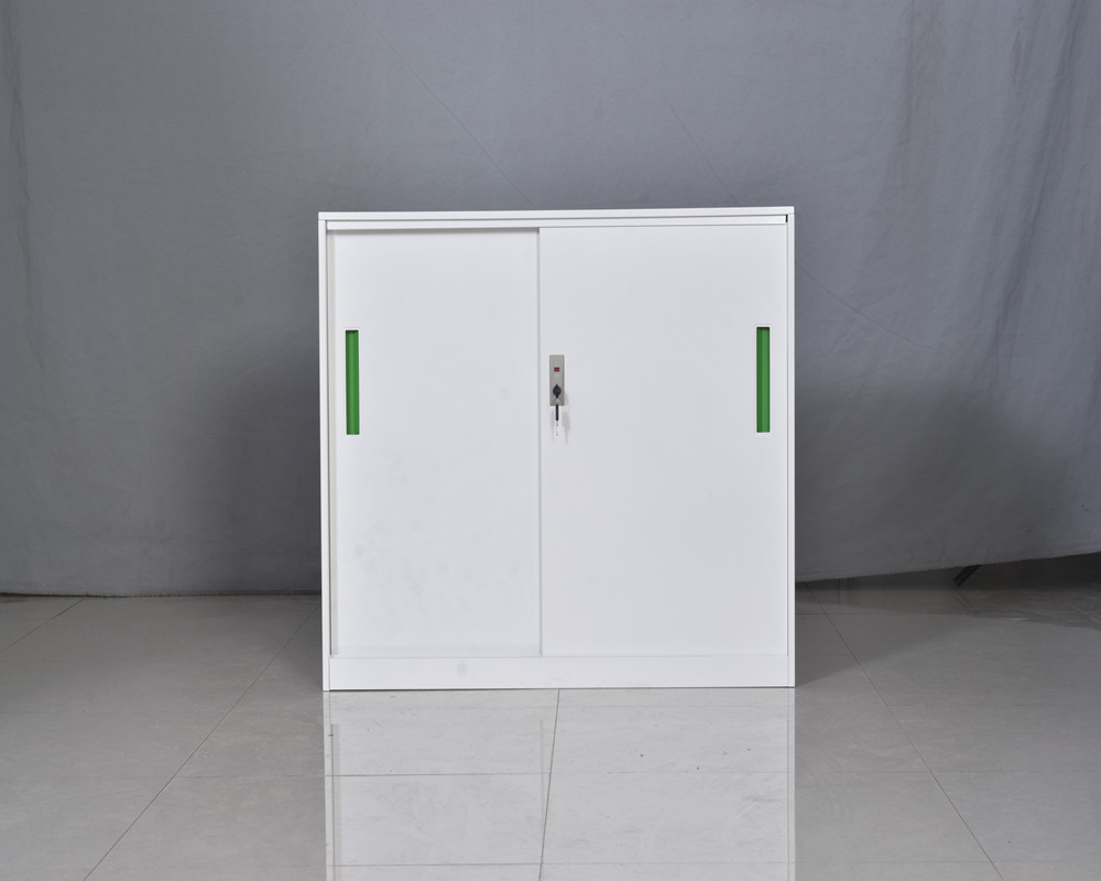 china furniture steel white 2 door cupboard factory