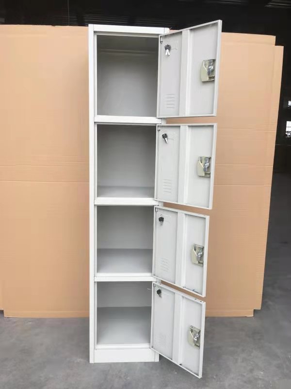 china white single 4 door locker factory