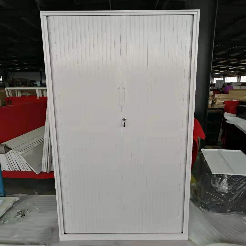 fireproof steel white 2 door cupboard wholesale