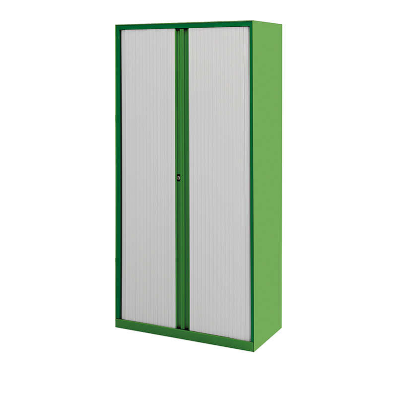 factory price roller shutter steel cabinet with 4 shelves