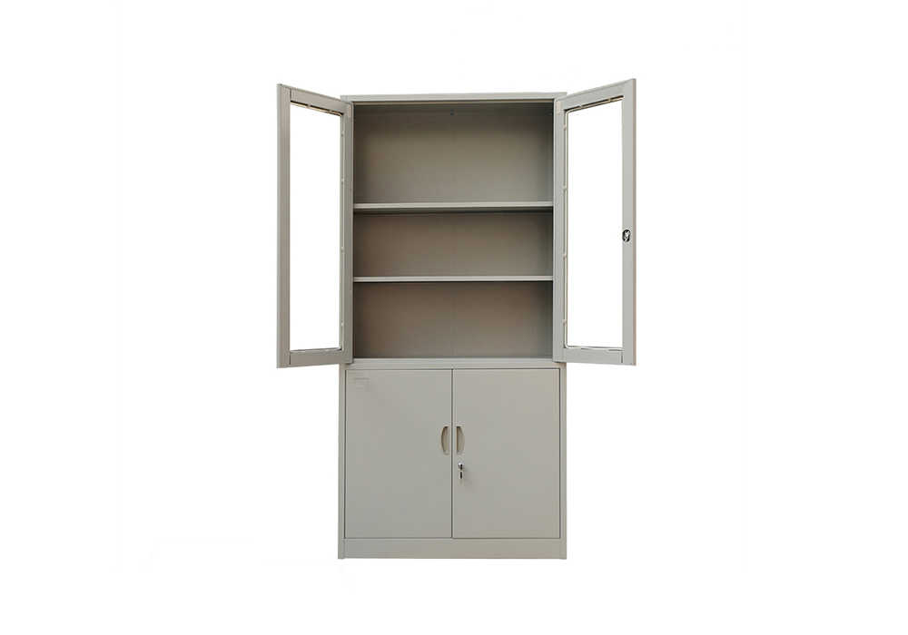 office design metal glass door cupboard factory2