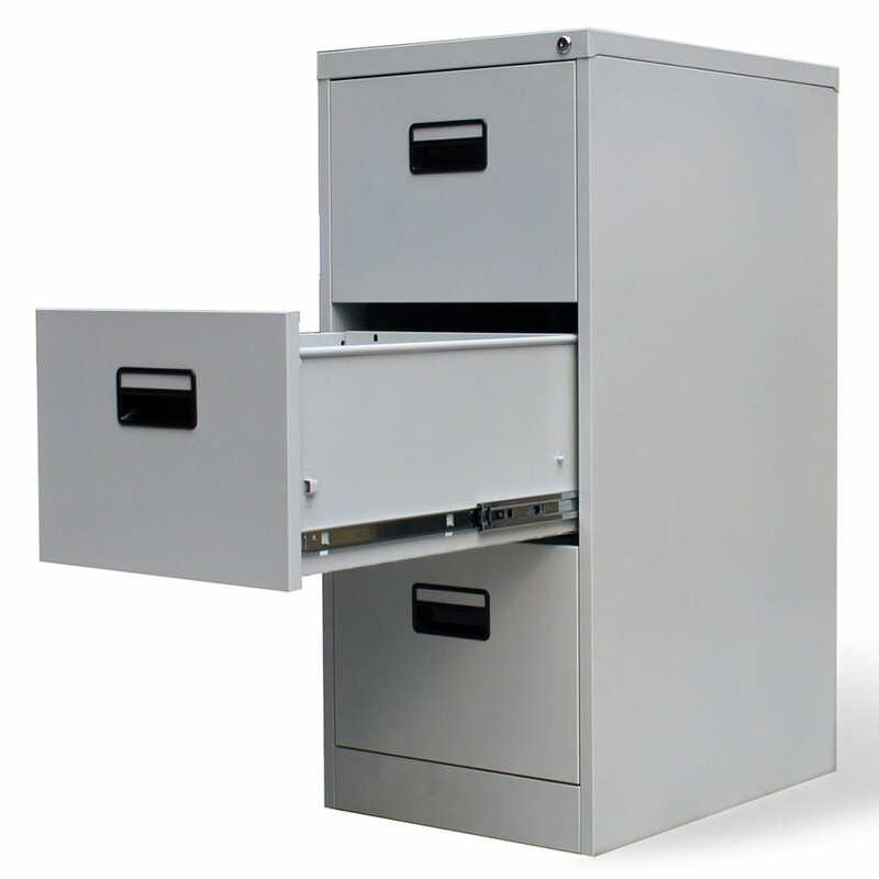 wholesale price 3 door vertical filing cabinet china