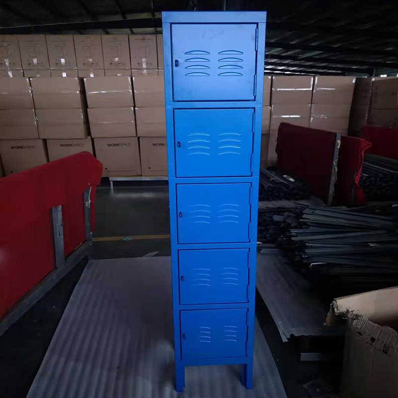 china blue locker with foot supplier 2021