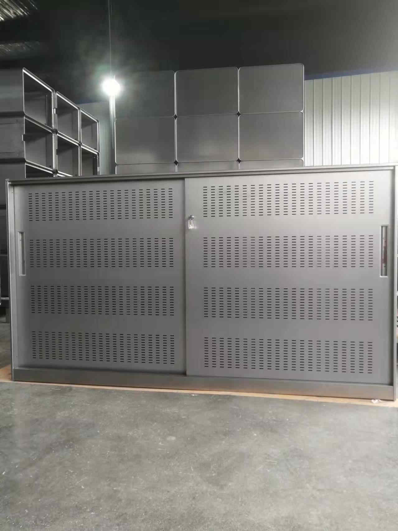 high quality steel tambour door cabinet for sale