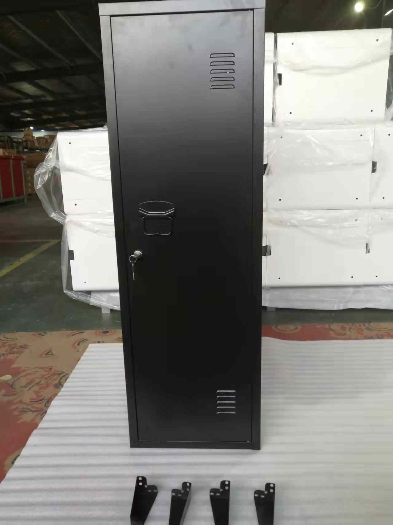 new design steel black locker for storage