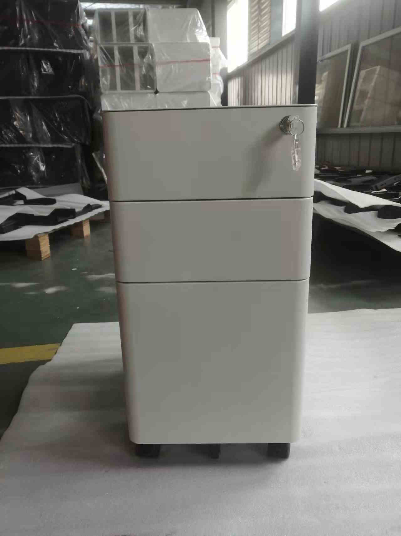 china furniture steel 3d mobile pedestal for storage