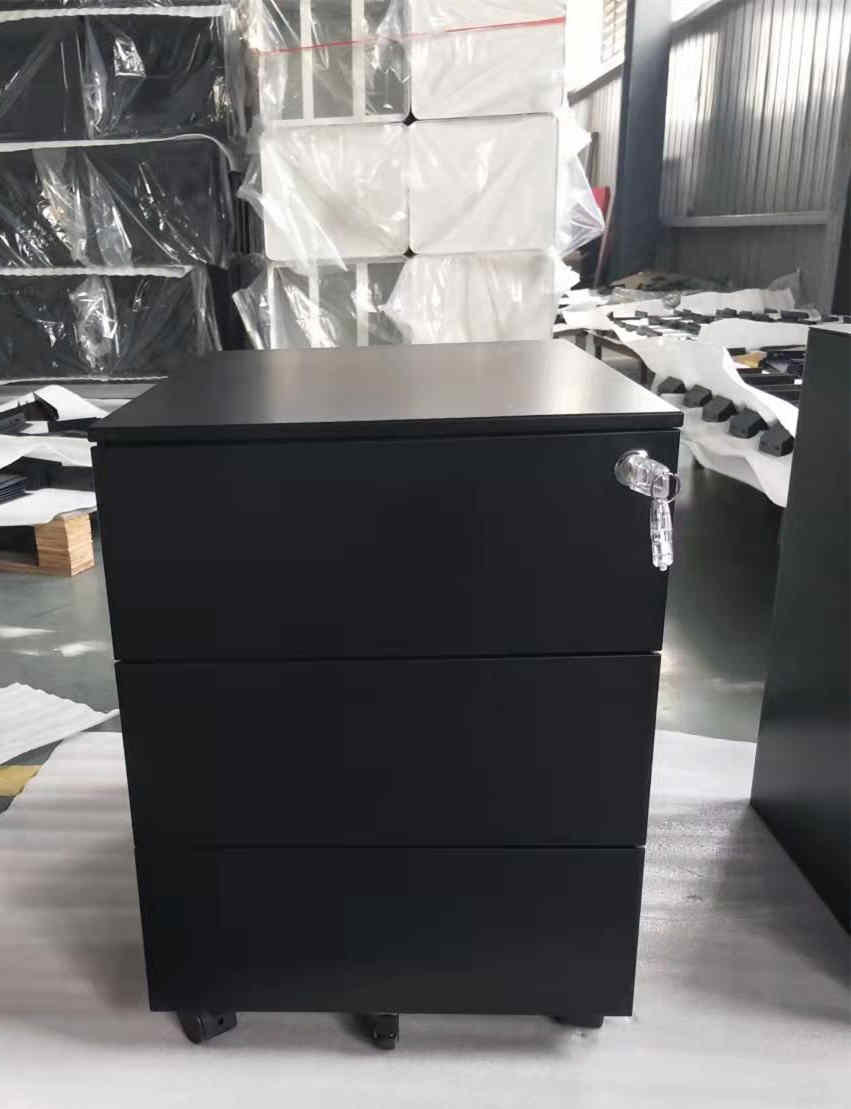 factory price metal black 3d mobile pedestal supplier
