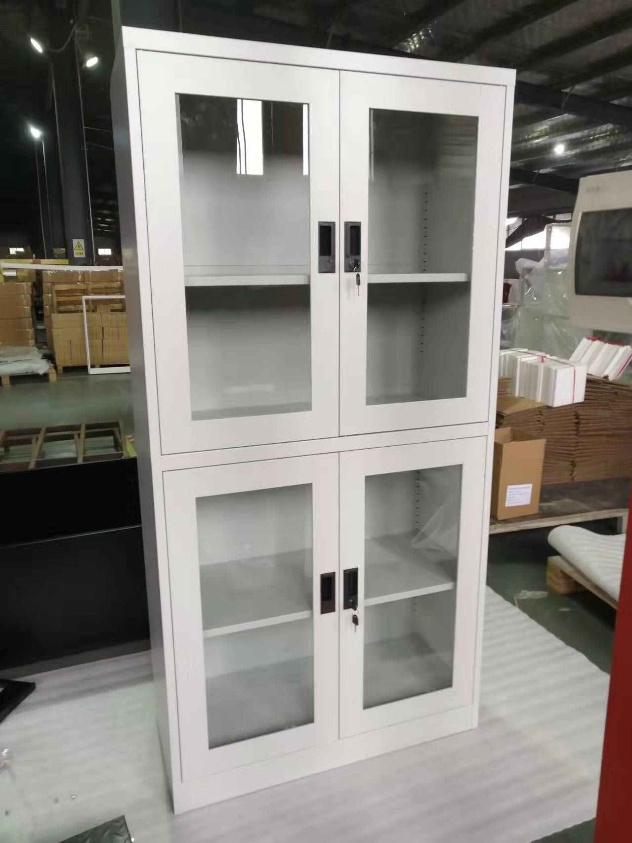factory price steel white file cabinet supplier