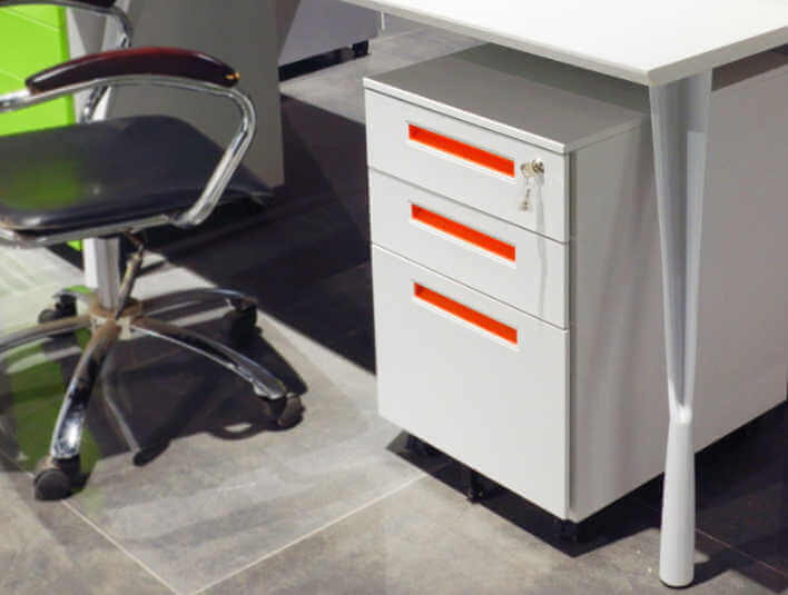 white 3d pedestal file cabinet wholesale