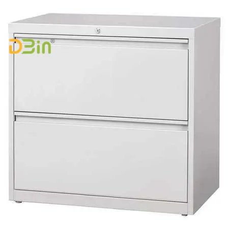 high quality 2 Drawer Lateral File Cabinet Light Gray