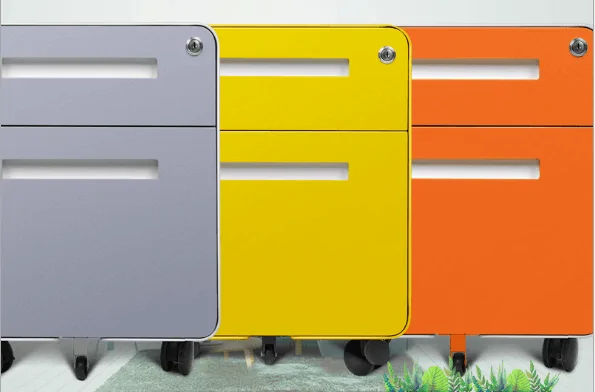 china high quality 2 drawer office furniture pedestal