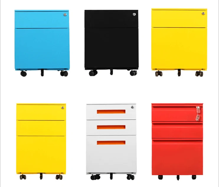 China 3-drawer mobile pedestal cabinet factory