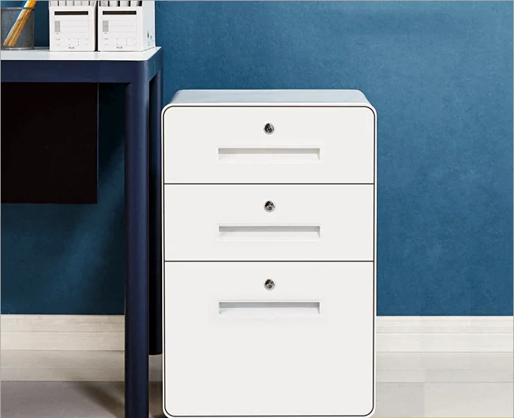 Three drawer under desk pedestal factory