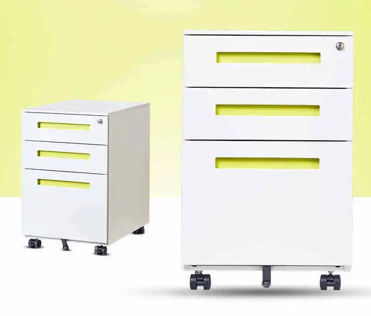 Best metal under desk pedestal 3 drawers manufacture